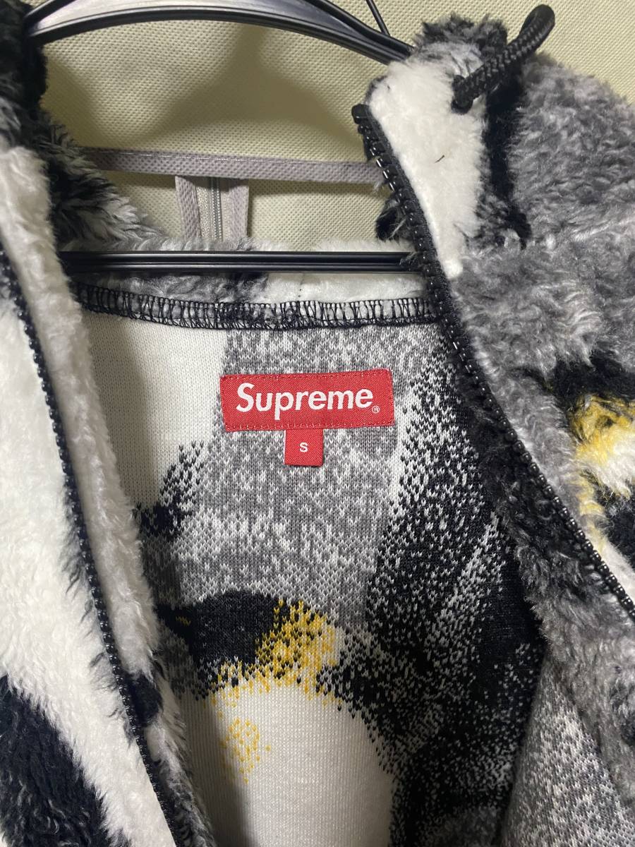 売切♪supreme penguins hooded fleece jacket シュプリーム ペンギン  