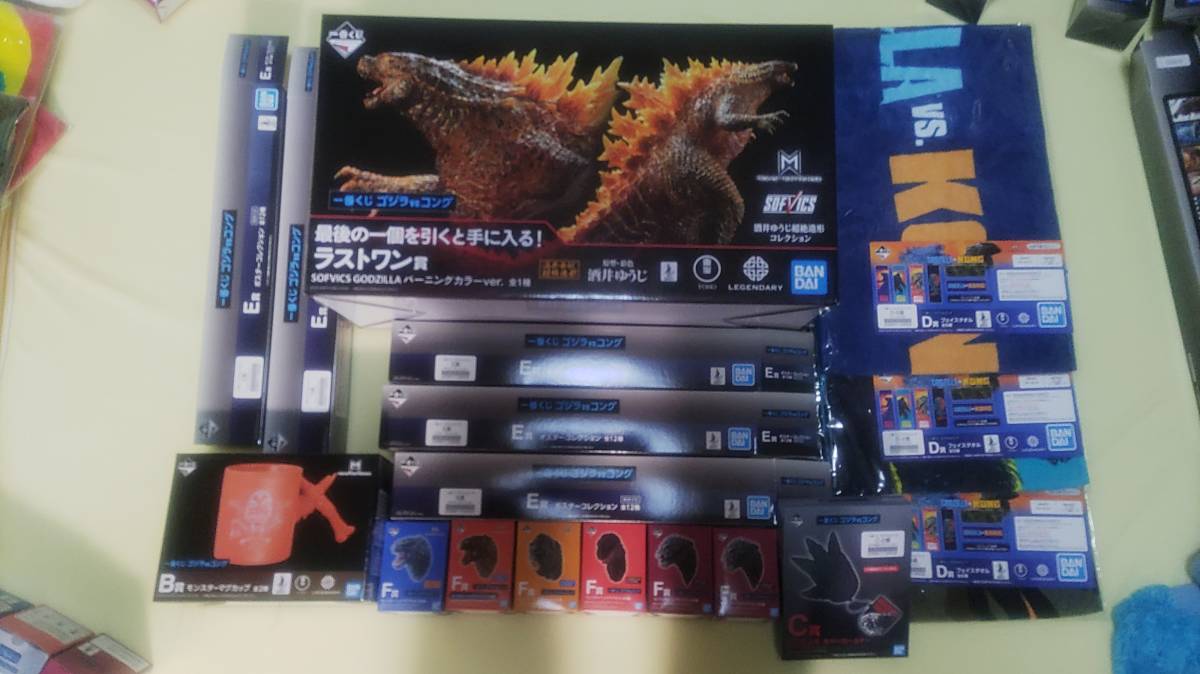 一番くじ ゴジラvsコング ラストワン SOFVICS GODZILLA フィギュア 