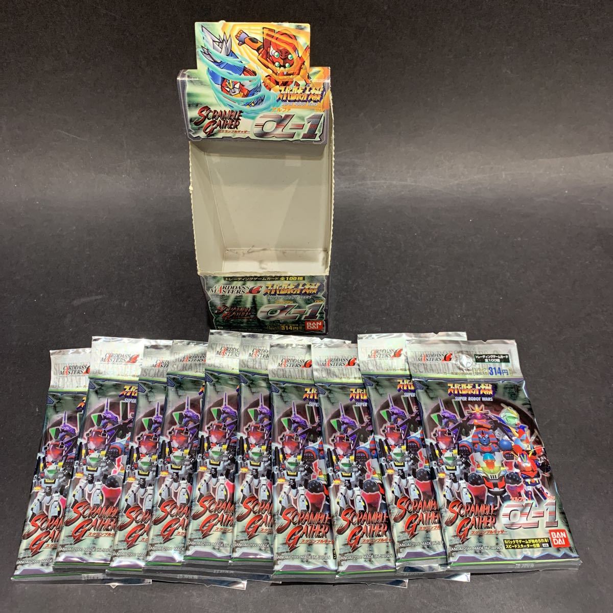 スーパーロボット大戦 スクランブルギャザー α-1 ブースター 未開封