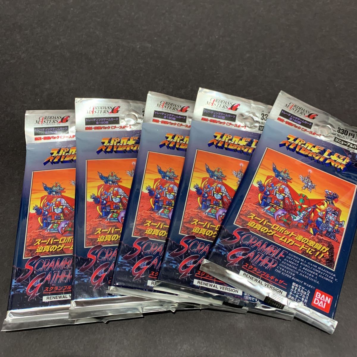 スーパーロボット大戦スクランブルギャザーα-1 ブースター未開封1BOX