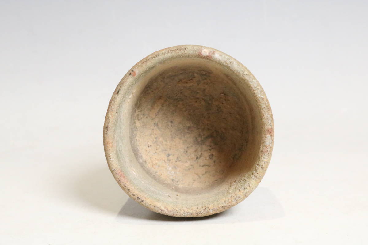 中国美術 青釉四足爐 唐物青磁香炉 支那香炉 木箱附（R215） 中国美術