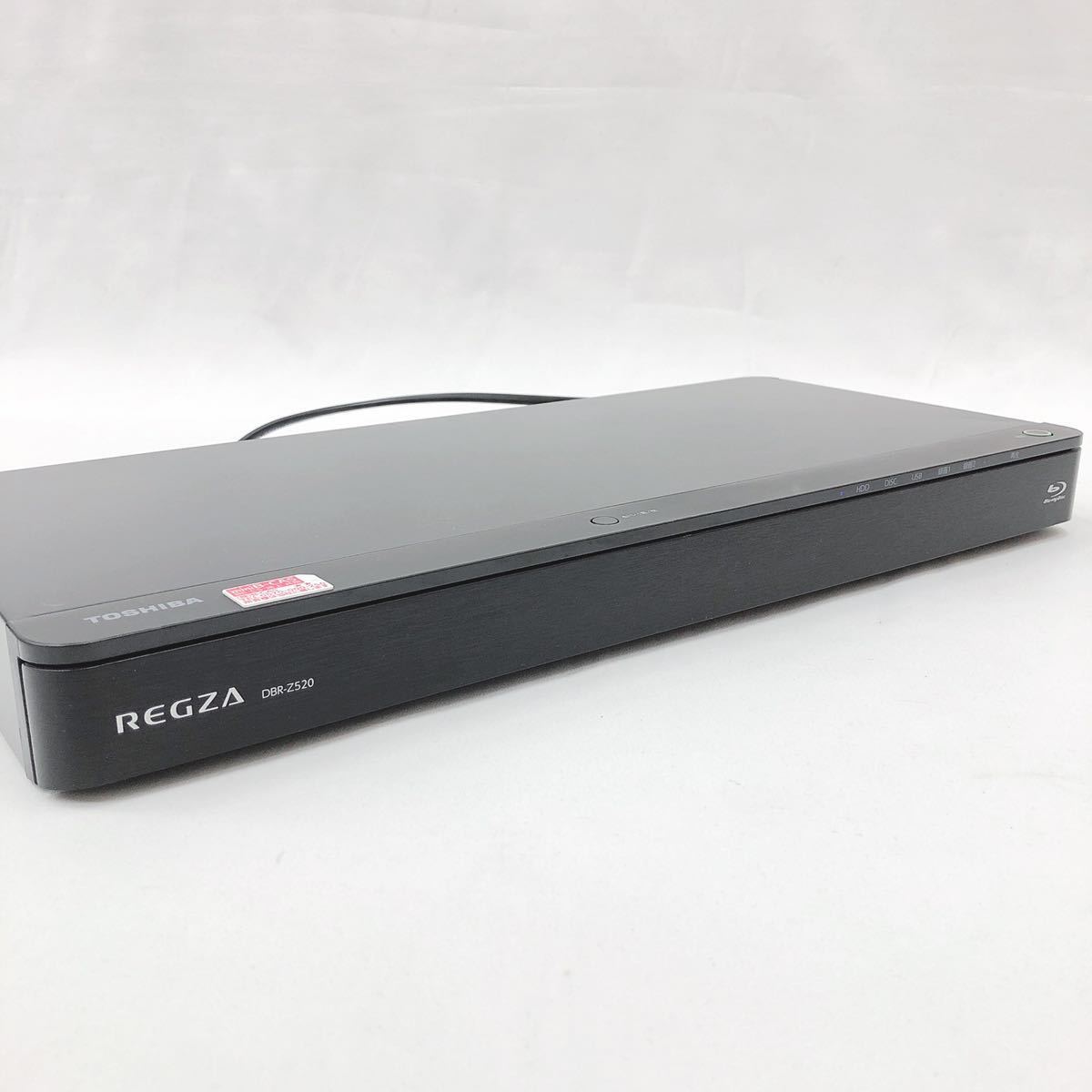 □中古 TOSHIBA Blu-rayレコーダー【DBR-Z520】 2015年製 電源コード