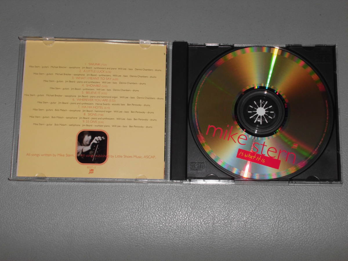 Us 直筆サイン入り Fusion Jazz Funk Blues Is What It Is マイク スターン マイケル ブレッカー デニス チェンバース フュージョン 売買されたオークション情報 Yahooの商品情報をアーカイブ公開 オークファン Aucfan Com