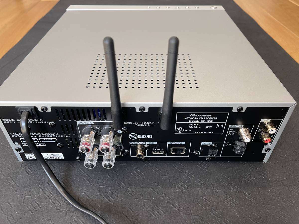 XC-HM86 パイオニア Pioneer ネットワークCDレシーバー 動作確認 