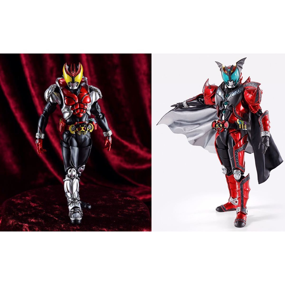 2体セット S.H.Figuarts 真骨彫製法 仮面ライダーキバ キバフォーム 