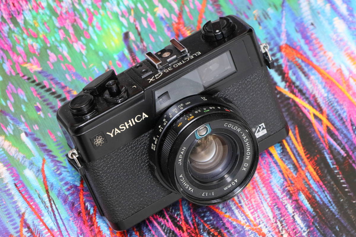 ☆動作品☆ YASHICA ヤシカ ELECTRO35 GX 露出計OK + YASHIKOR AUX