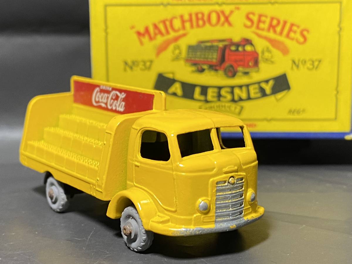 Lesney #37b Coca-Cola Lorry Matchbox Karrier Bantam キャリア