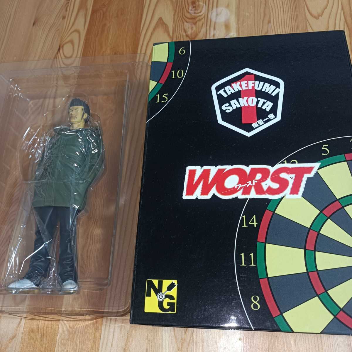 WORST 梅星一家 迫田武文 サコタタケフミ フィギュア(クローズ WORST)|売買されたオークション情報、yahooの商品情報を ...