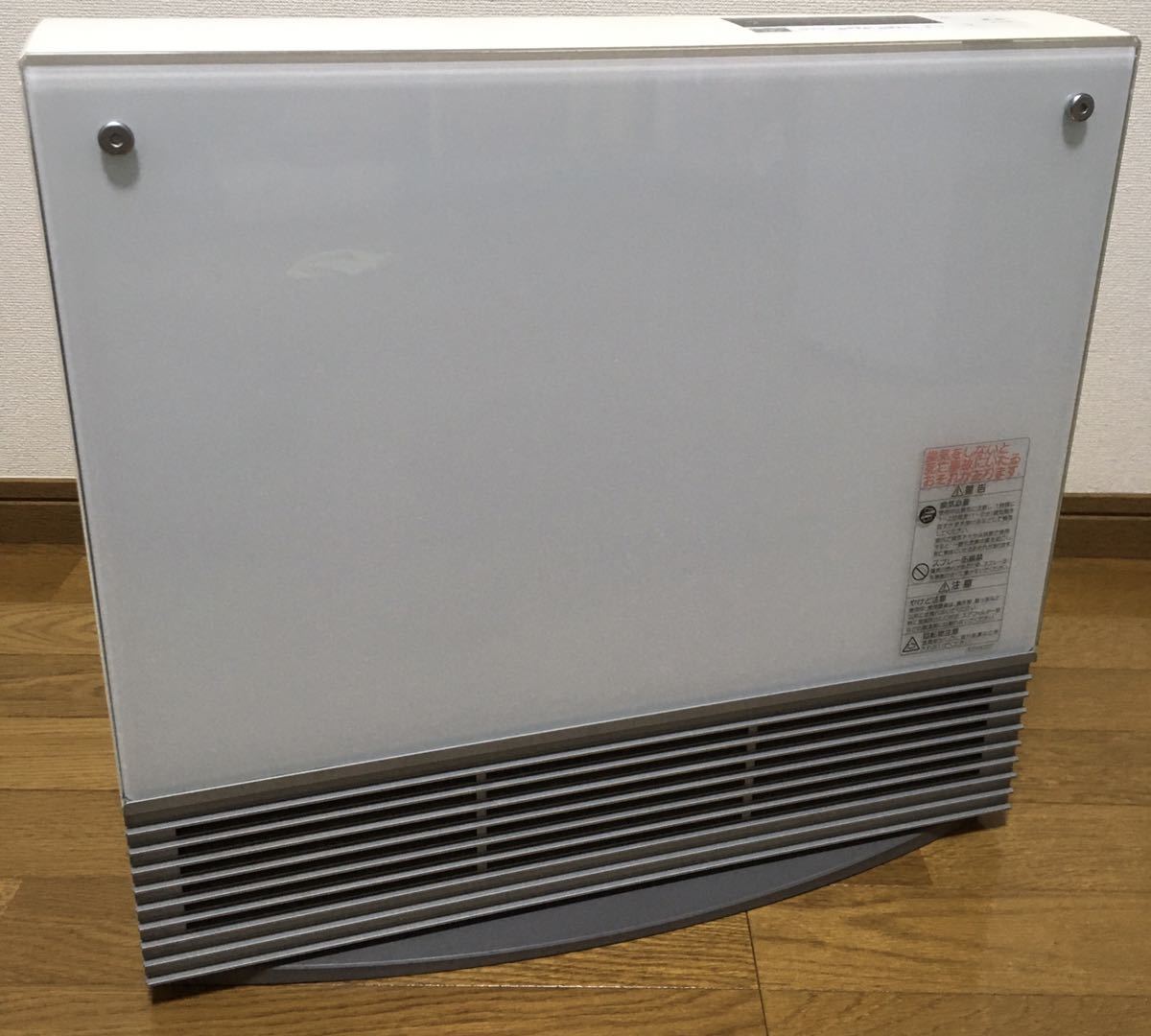 ノーリツ ガスファンヒーター GFH-4001D-WH 都市ガス 12A 13A 木造11畳