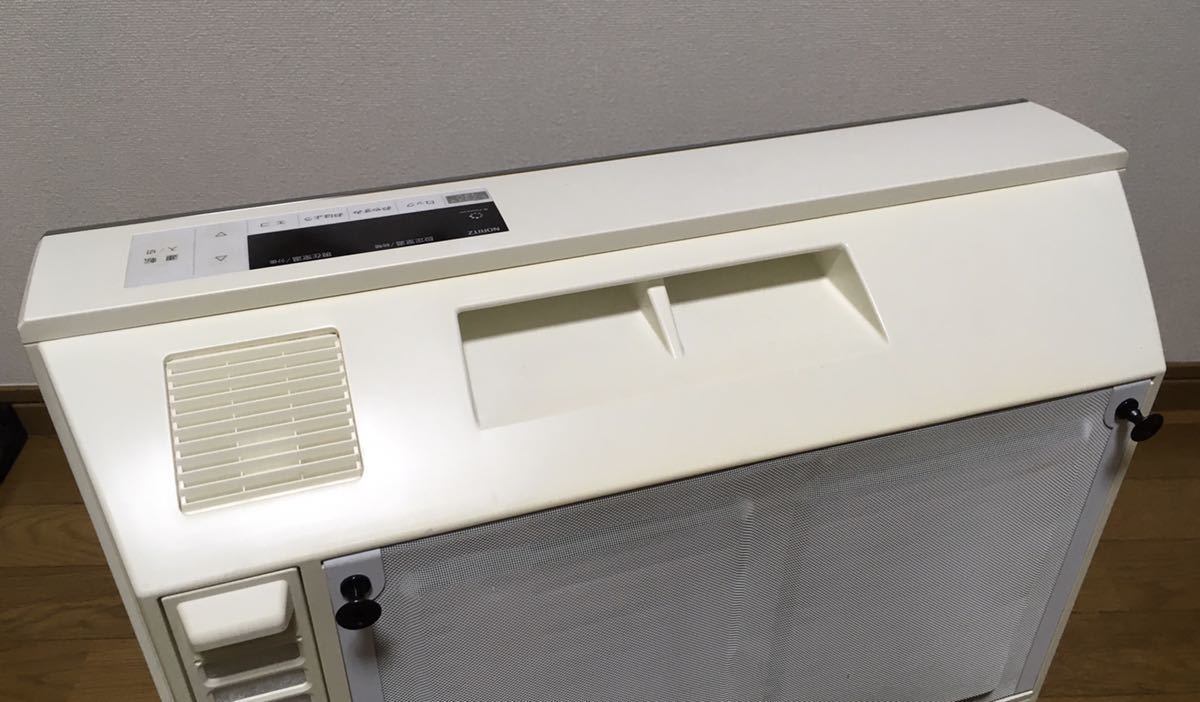 ノーリツ ガスファンヒーター GFH-4001D-WH 都市ガス 12A 13A 木造11畳