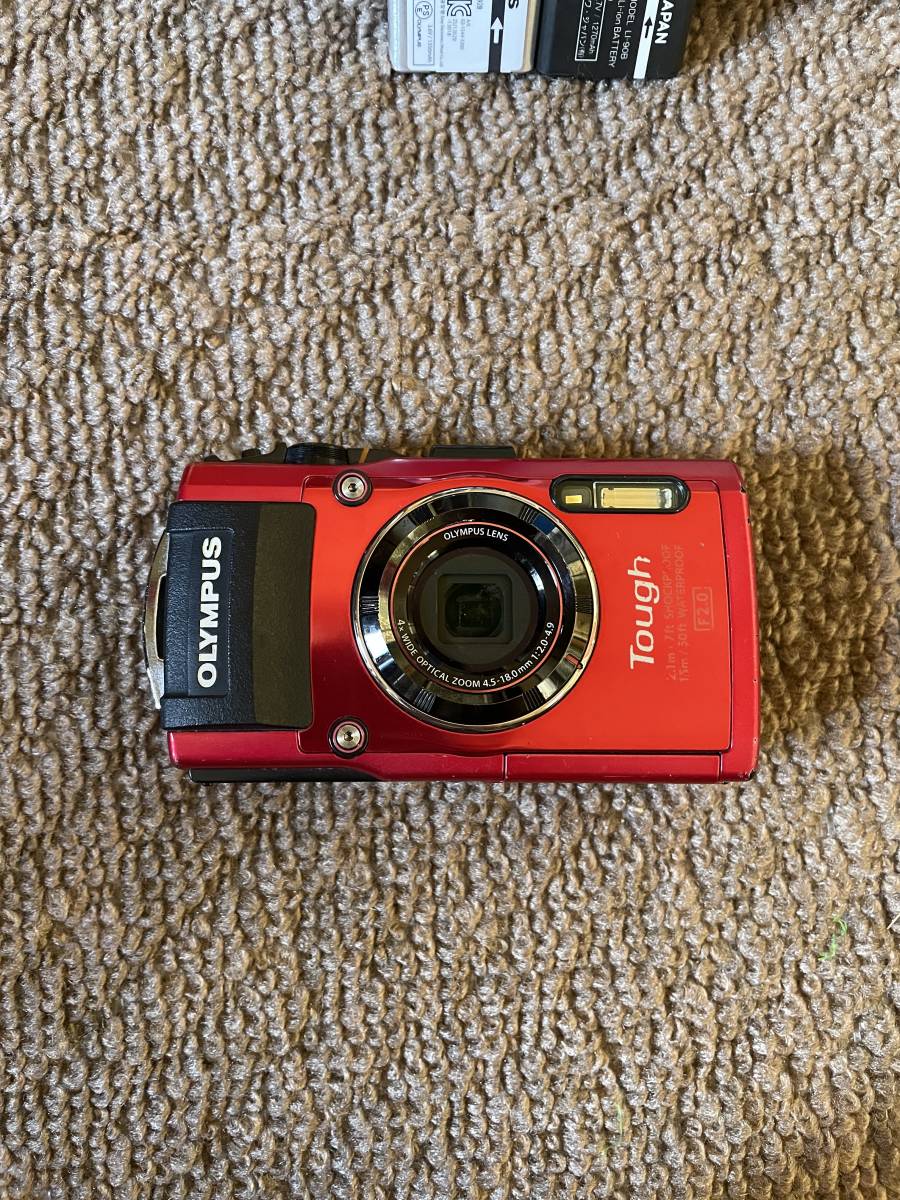 OLYMPUS オリンパス TG-4 RED + SeaFrogsハウジング