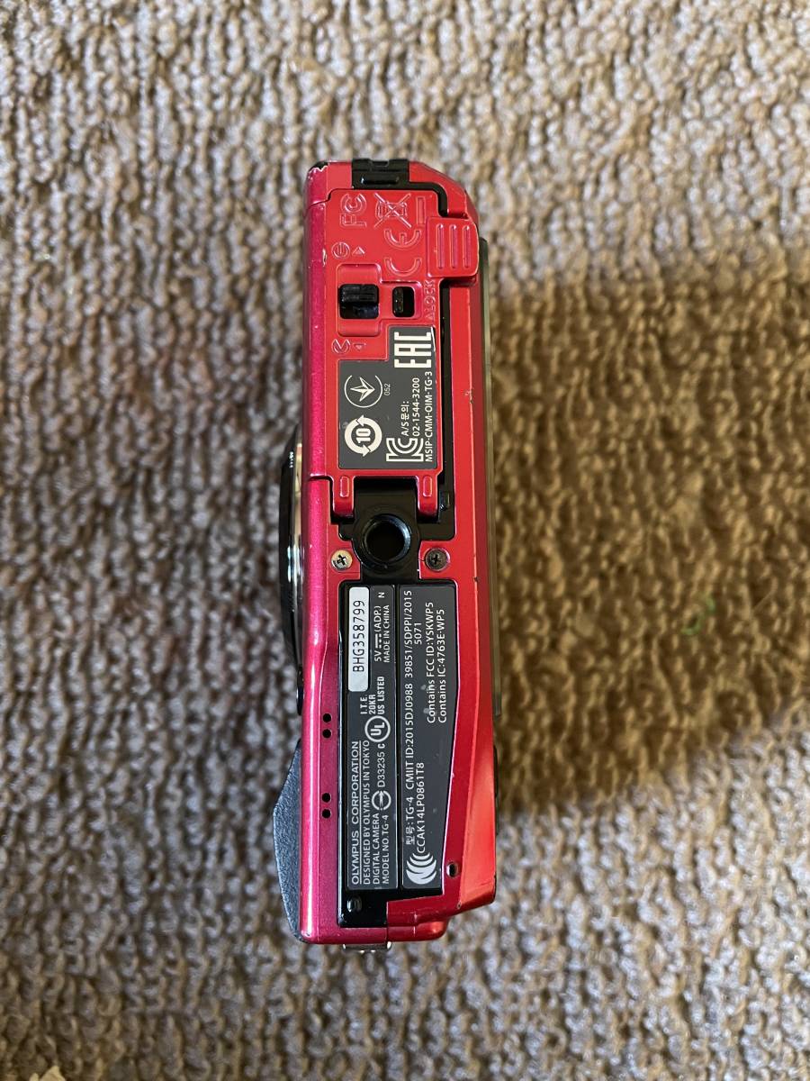 OLYMPUS オリンパス TG-4 RED + SeaFrogsハウジング