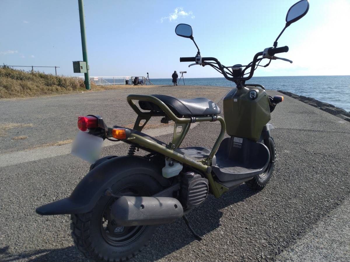 ホンダ ズーマー ZOOMER キャブレター車 カムフラージュグリーン 近県 