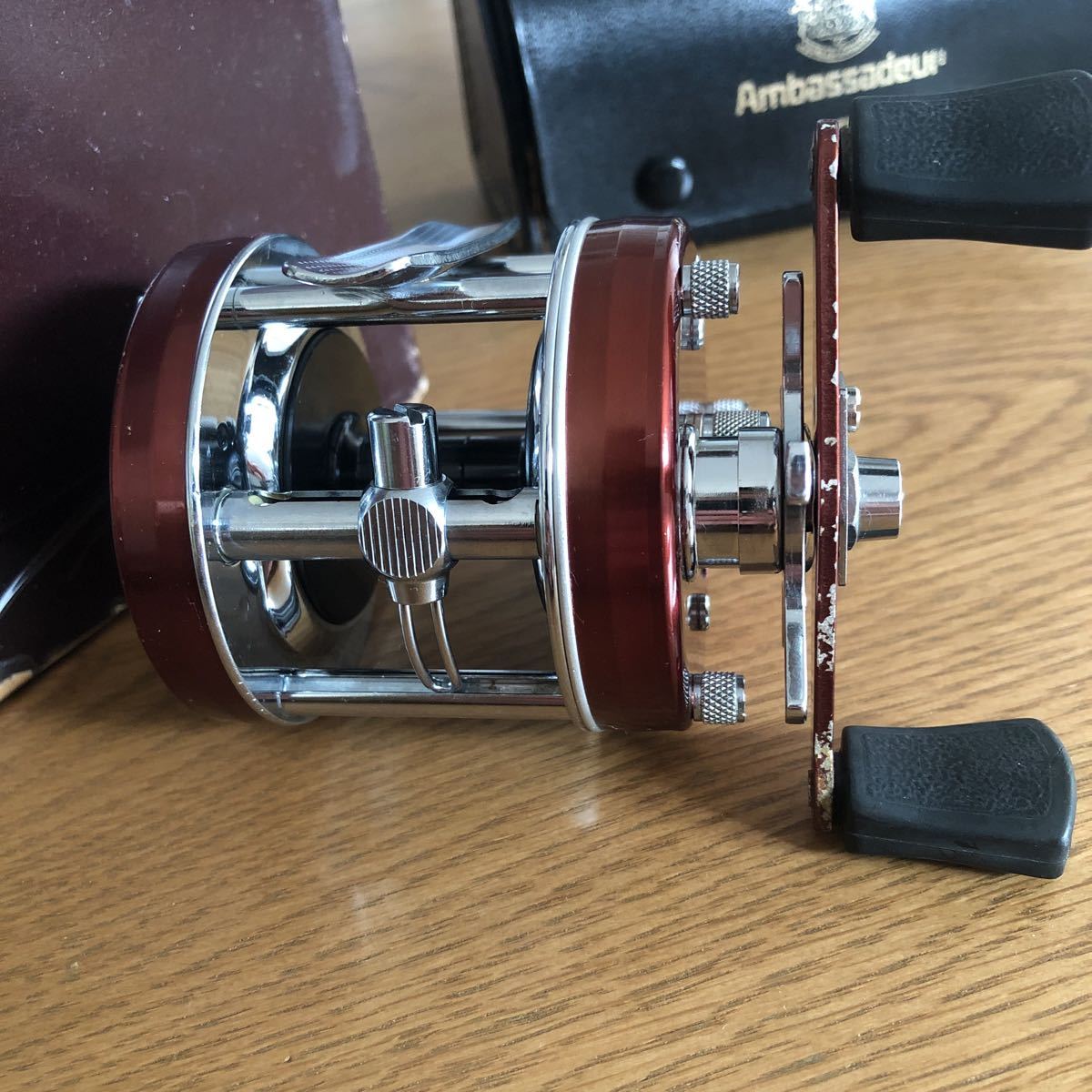 0 - アブガルシア 76年 ブラウン 5500の人気アイテム 美品 ABU