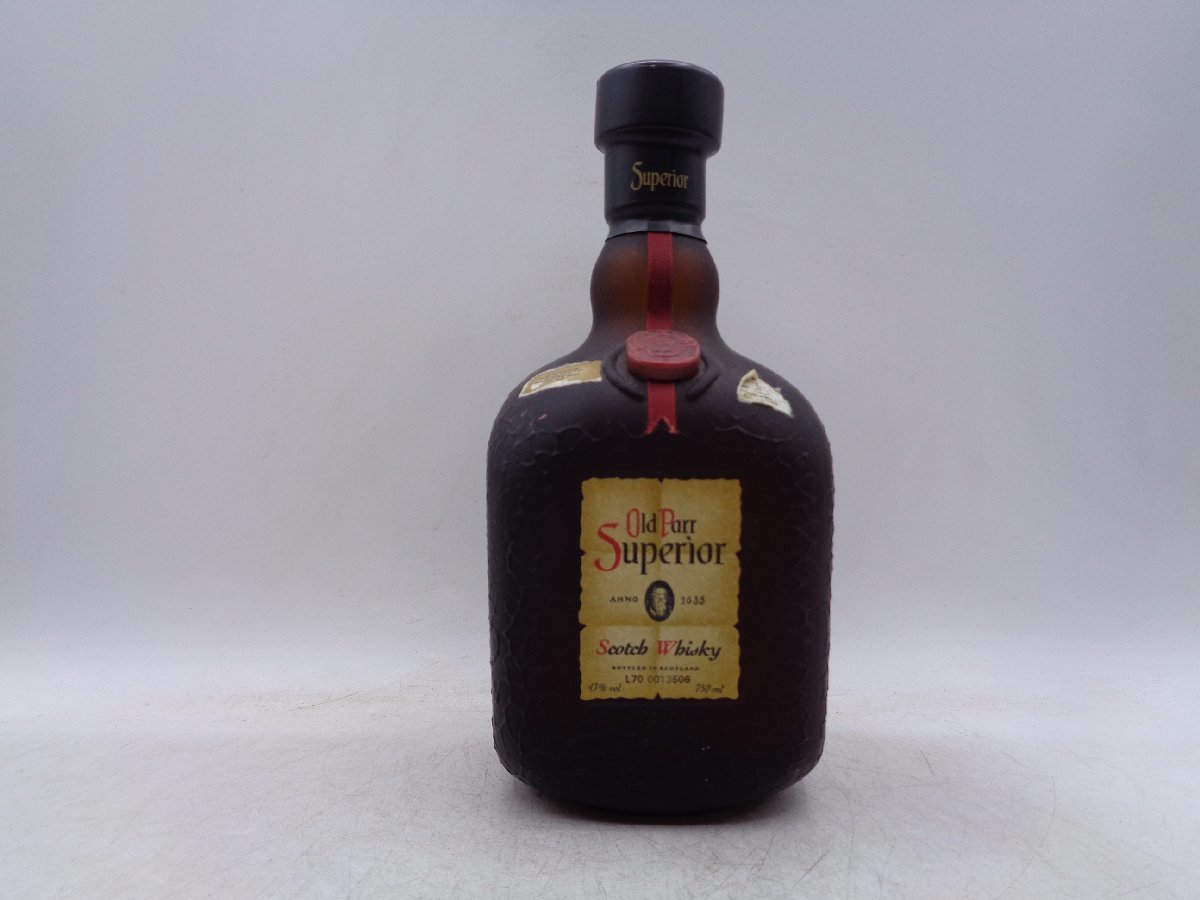 同梱OK商品】Old Parr SUPERIOR オールドパー スペリオール スコッチ
