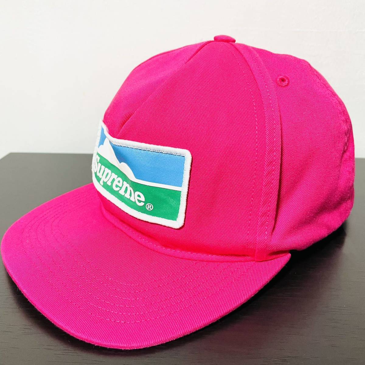 Supreme Horizon 5-Panel Cap Pink 18aw ピ 