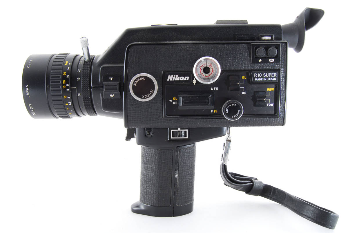 NIKON R10 SUPER ニコン 8ミリ フィルムシネカメラ 革ケース付き