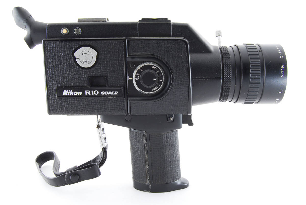 NIKON R10 SUPER ニコン 8ミリ フィルムシネカメラ 革ケース付き