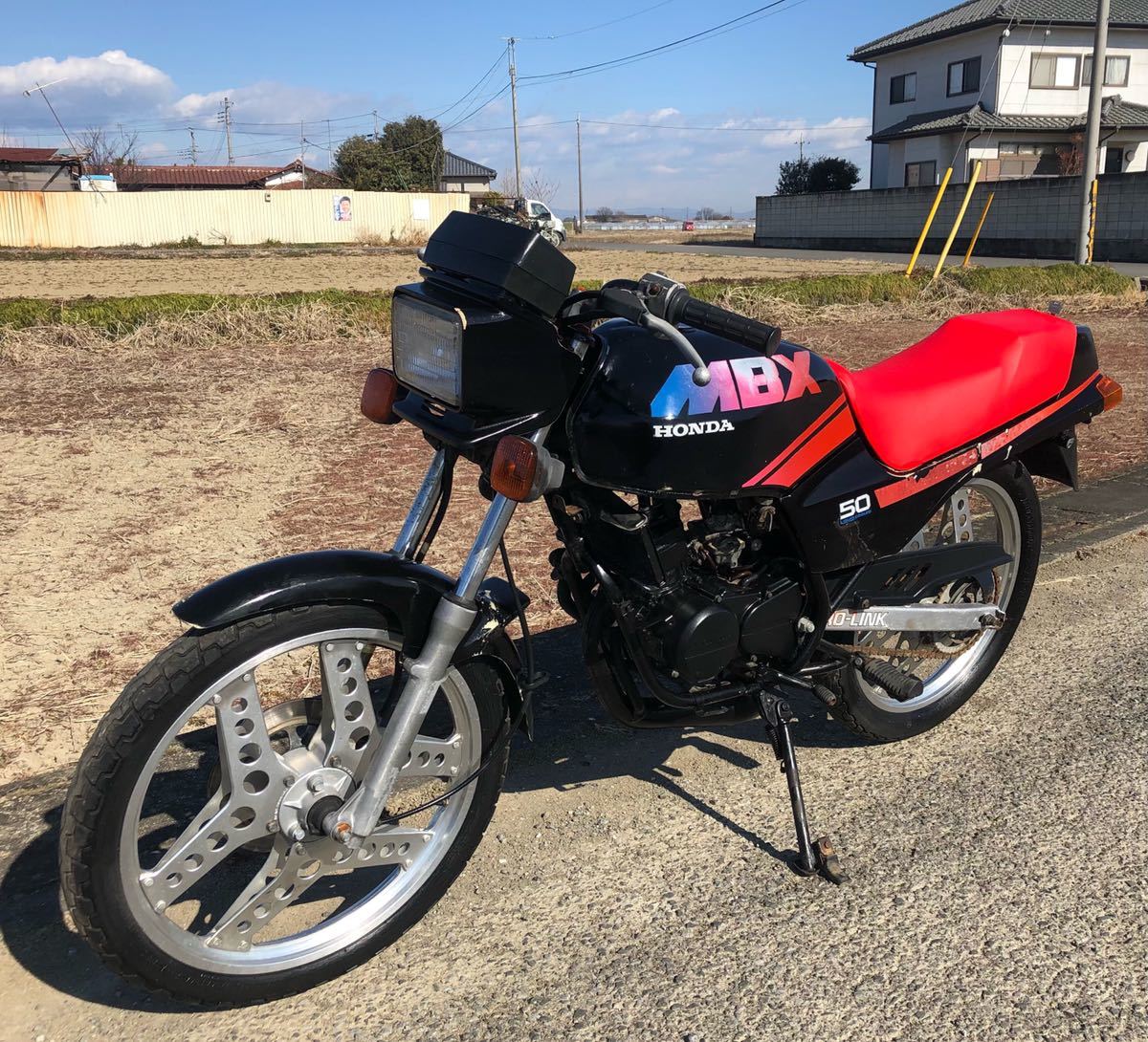 ホンダ MBX50 AC08 実動 書類付 低走行 希少 純正カラー 下取り可能 検