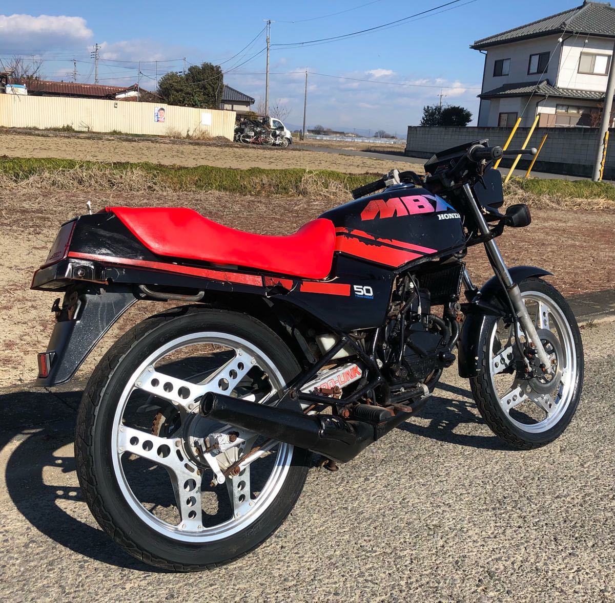 ホンダ MBX50 AC08 実動 書類付 低走行 希少 純正カラー 下取り可能 検