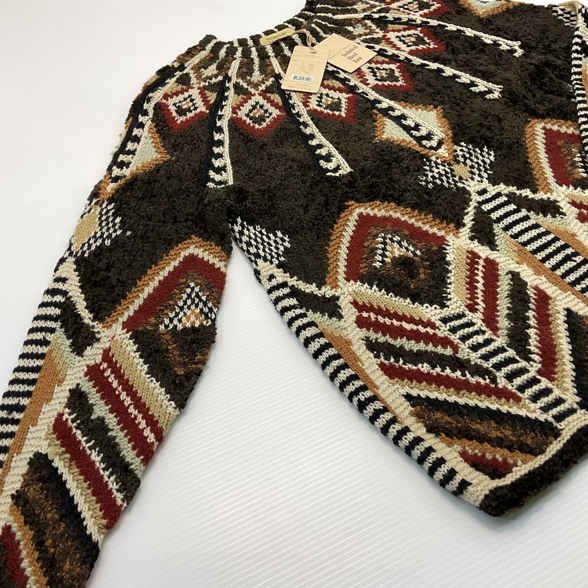 □YOSHIYUKI KONISHI∥ヨシユキコニシ FICCE UOMO HAND KNIT ハンド 