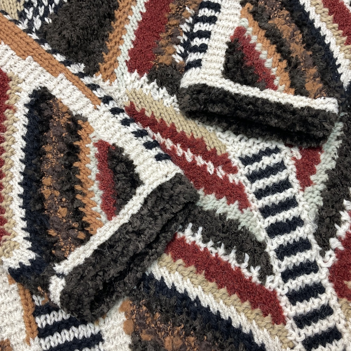 □YOSHIYUKI KONISHI∥ヨシユキコニシ FICCE UOMO HAND KNIT ハンド 