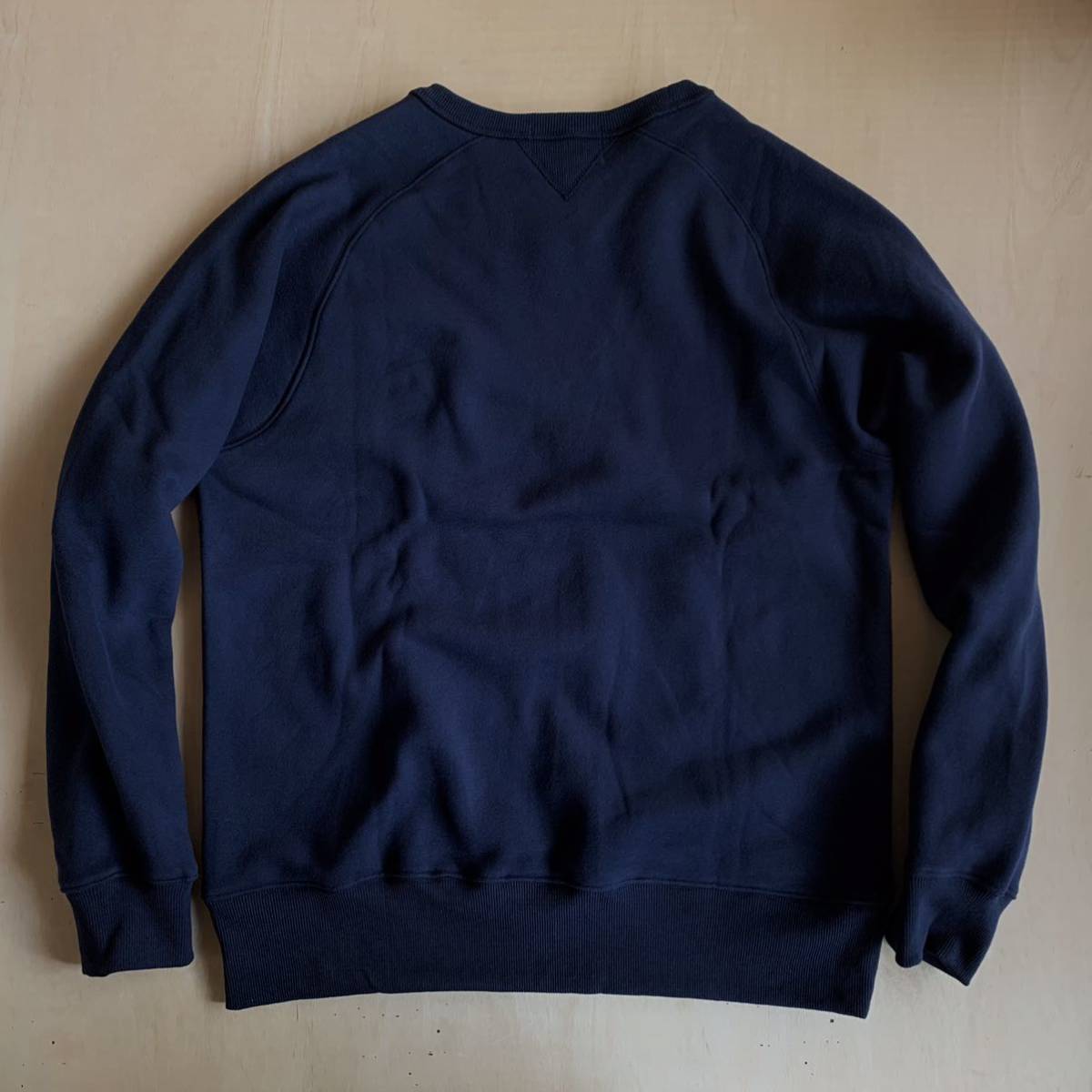 両V スウェット RRL フリーダムスリーブ ツートン プリント M グレー