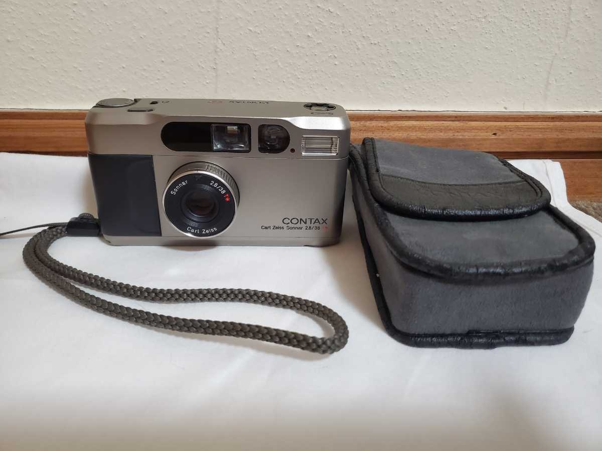 コンタックスT2 CONTAX T2 フィルムカメラ 現状品 かなり綺麗な外観