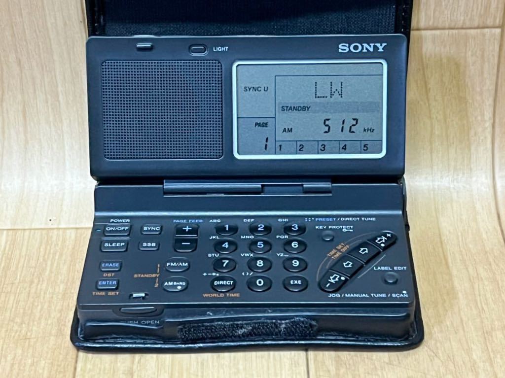 ソニー ICF-sw100 FM stereo ソニー ICF-SW100 後期型 ワールド
