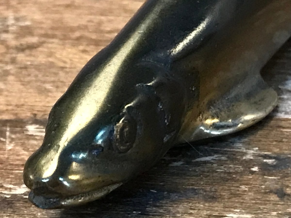 □送料無料□ 鮎 あゆ 置物 魚 川魚 ペーパーウエイト 文鎮 書道具 