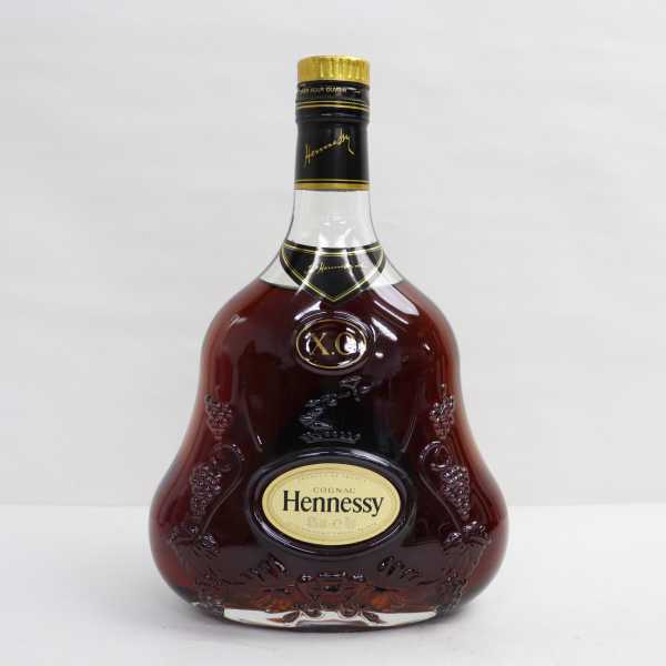 560[未開栓]Hennessy X.O 金キャップ 1円～ Hennessy（ヘネシー）XO 金キャップ クリアボトル 40％ 700ml