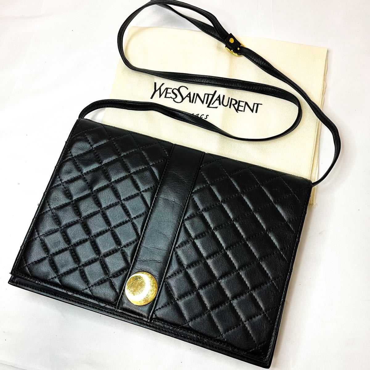□ 1円 スタート □ 希少 美品 Yves Saint Laurent イヴサンローラン