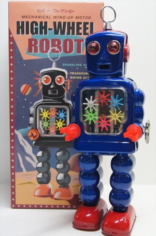HA - ROBOT HAHA Robot TOY HIGH-WHEEL Mechanical メルカリ 昭和