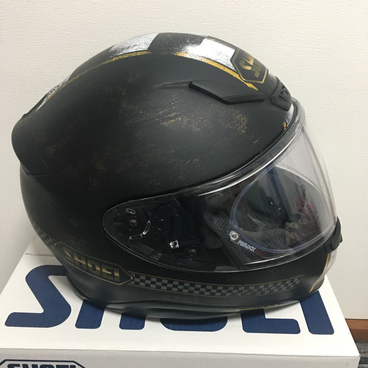 SHOEI Z-7 TERMINUS ショウエイ ヘルメット ブラック／ゴールド XL 