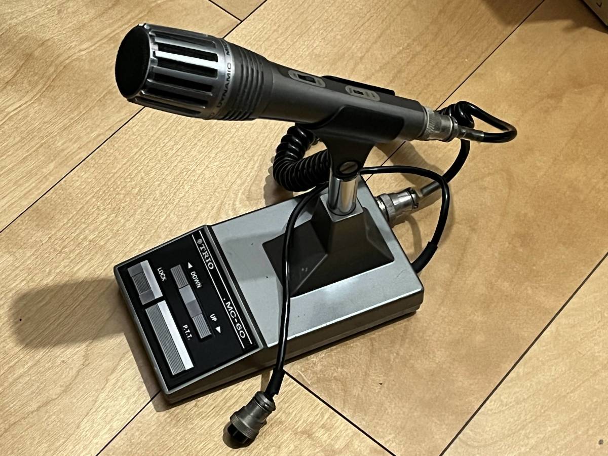 アマチュア無線 KENWOOD MC-60 デスクトップマイクロホン 本体