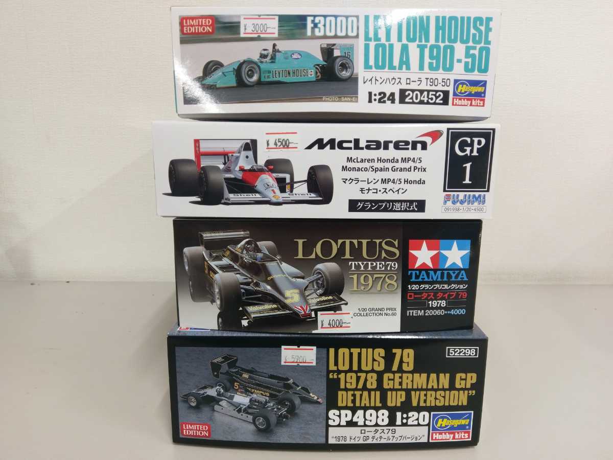 F1プラモデル タミヤ 、FUJIMI フォーミュラカー 5点セット F1プラモデル タミヤ 、FUJIMI フォーミュラカー 5点セット