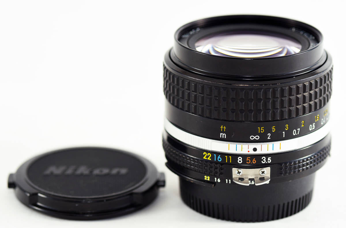 ニコン Nikon NIKKOR 28mm f3.5 MF 広角レンズ#2447（ニコンの