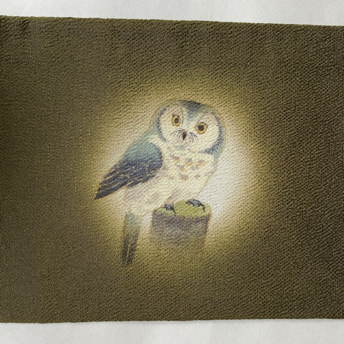 名古屋帯 名品 ふくろう 縮緬 金彩 茶緑色 正絹 【中古】 ☆☆☆☆ 美品 正絹 名古屋帯 平和屋着物▽太鼓柄袋帯 流れ星 ふくろうの通販