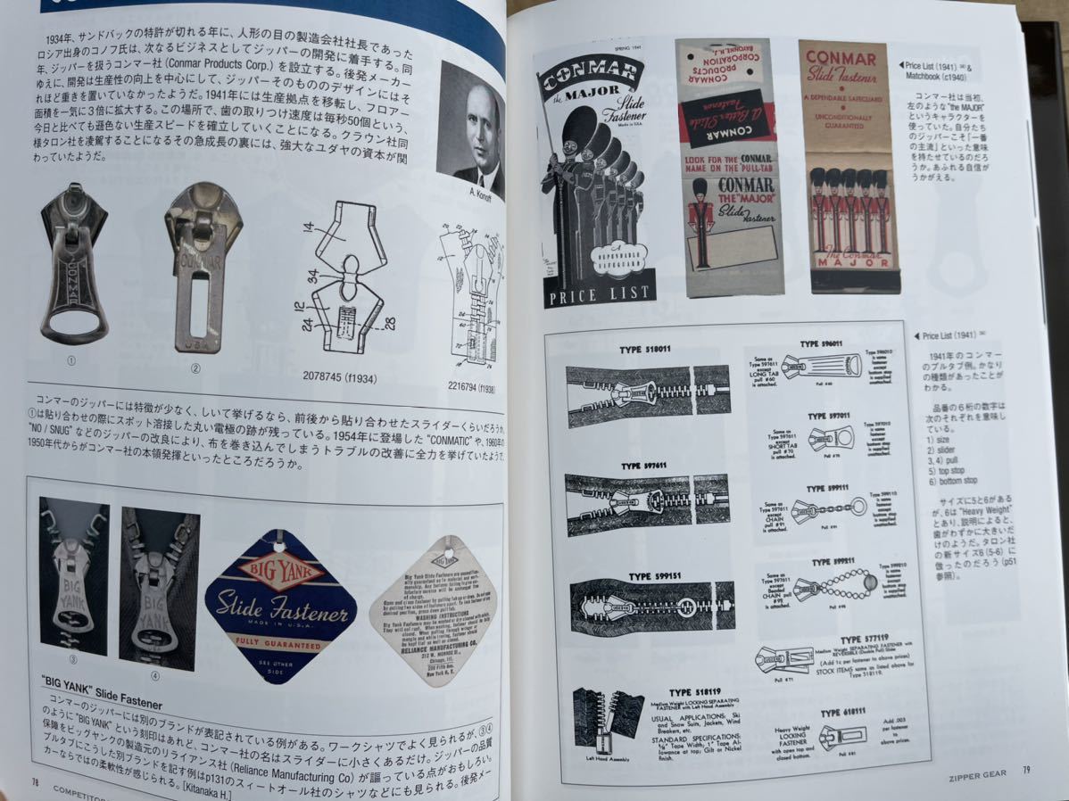 ZIPPER GEAR 青田充弘 ZIPPER GEAR】 青田充弘著 ． ． ジッパーのみに焦点を当てている本