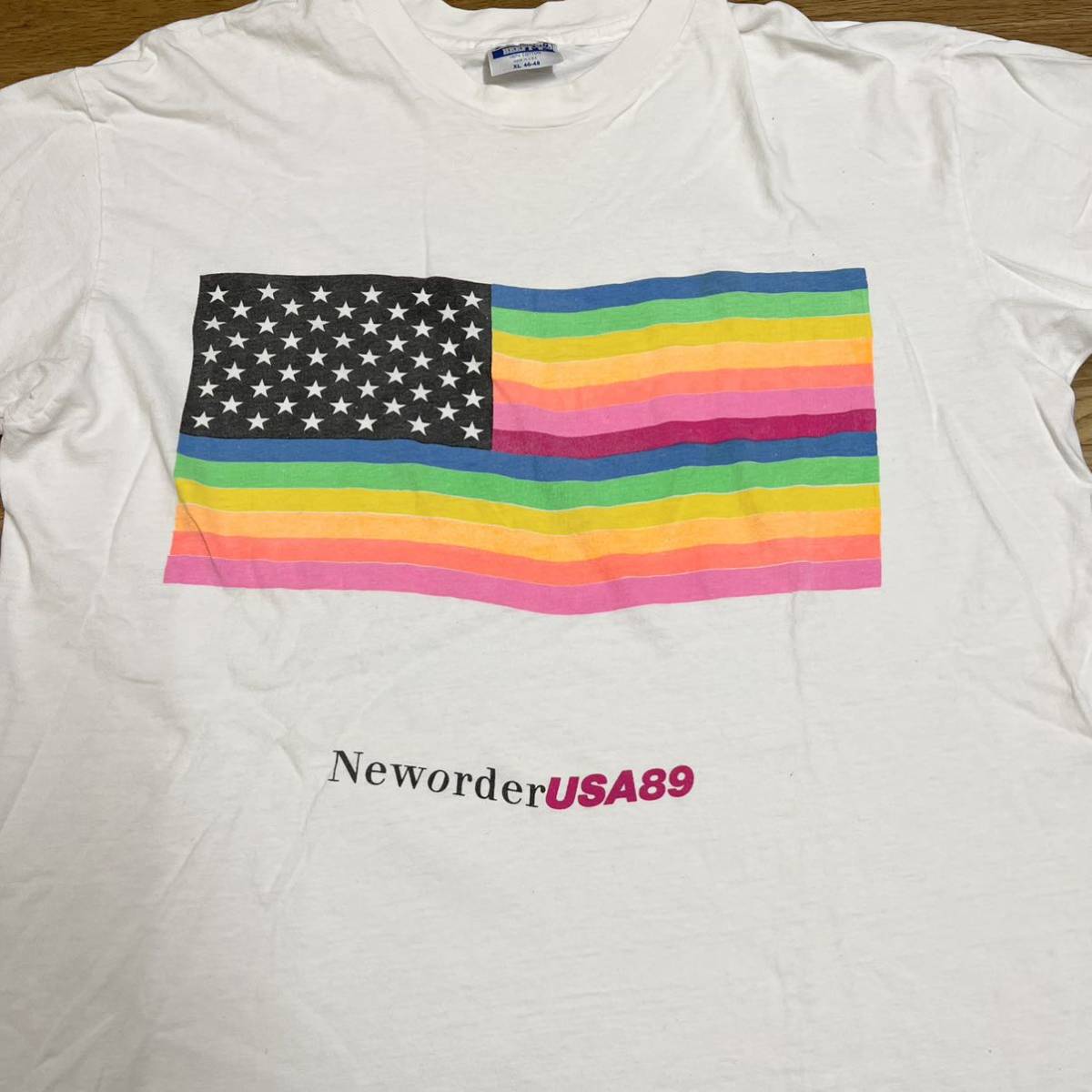 激レア 80s NEW ORDER ヴィンテージ Tシャツ XL Joy Division バンドT