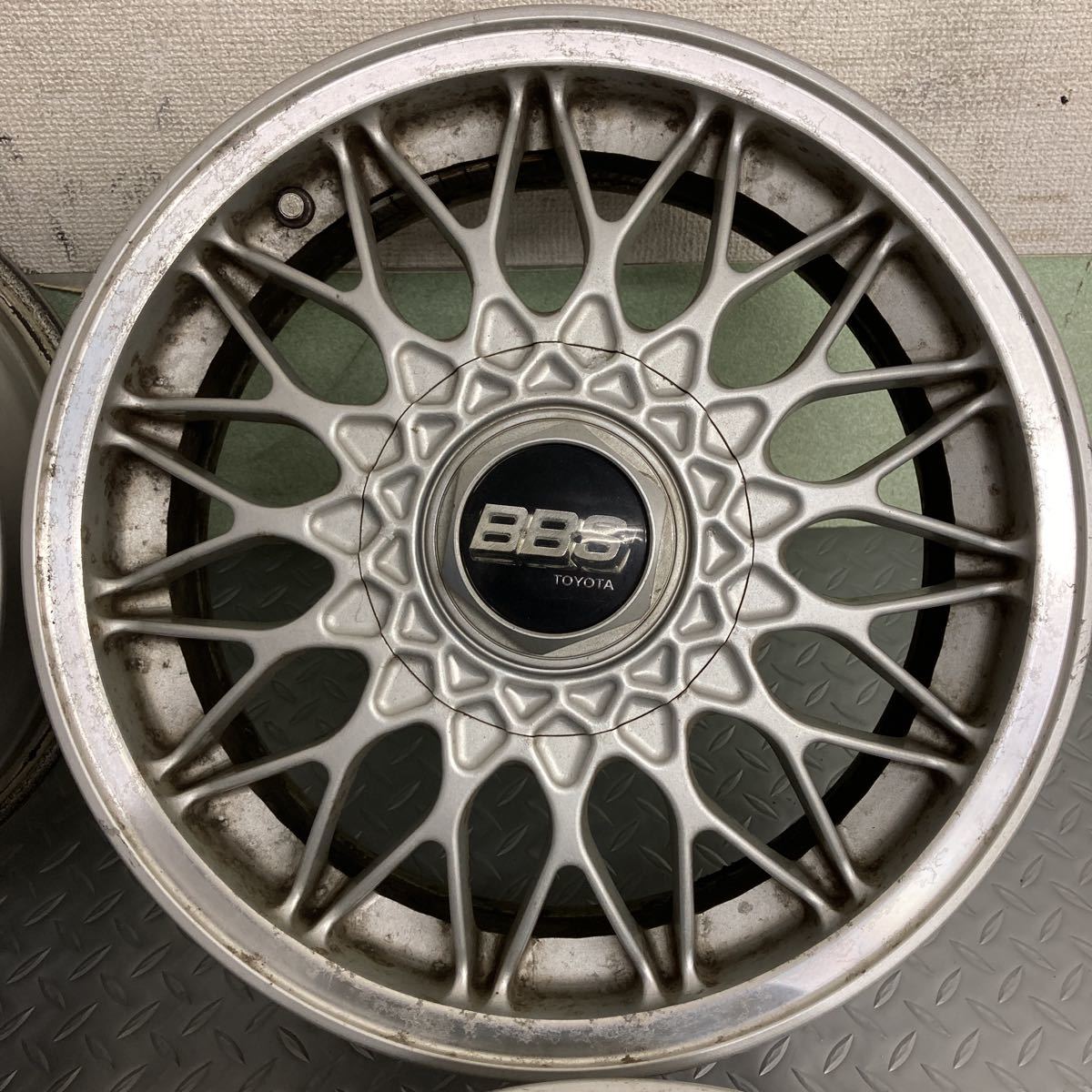 BBS アルミホイール トヨタ純正 RG084 5穴 15インチ 6j ET＋50 PCD114 