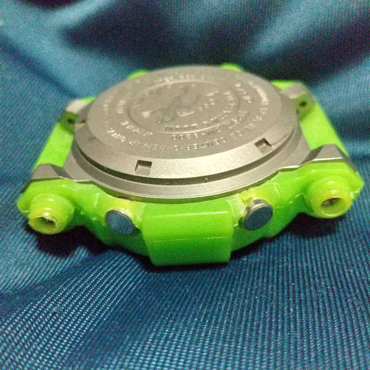 DW-8200 蛍光グリーンベゼル カスタム 本体のみ G-SHOCK フロッグマン