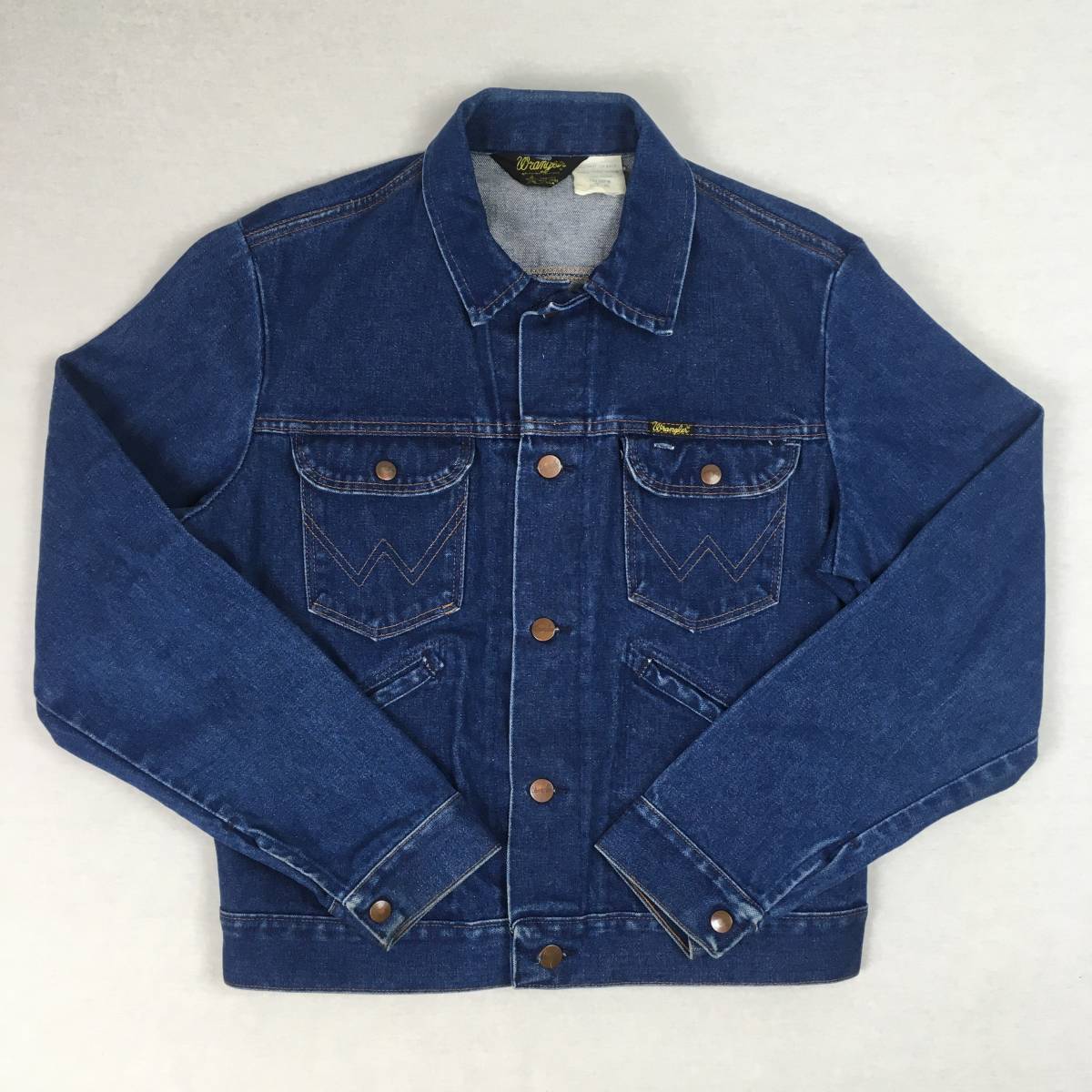 80s】Wrangler ラングラー 74126PW 米国製 サイズ40 ジージャン 14oz 