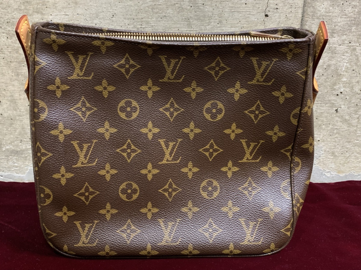 1円～】LOUIS VUITTON LV ルイ・ヴィトン モノグラム ルーピングPM 