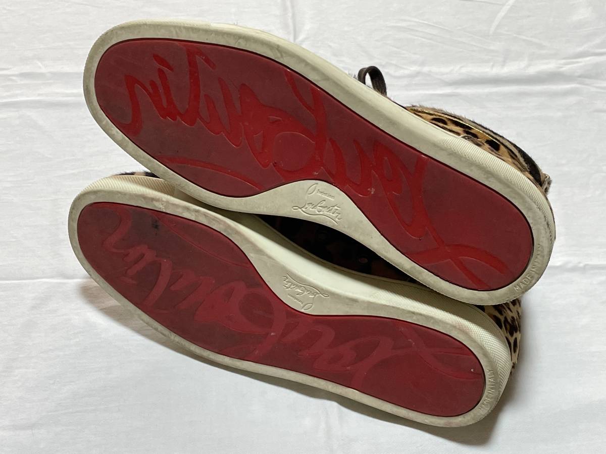 クリスチャンルブタン Christian Louboutin ヒョウ柄 レオパード