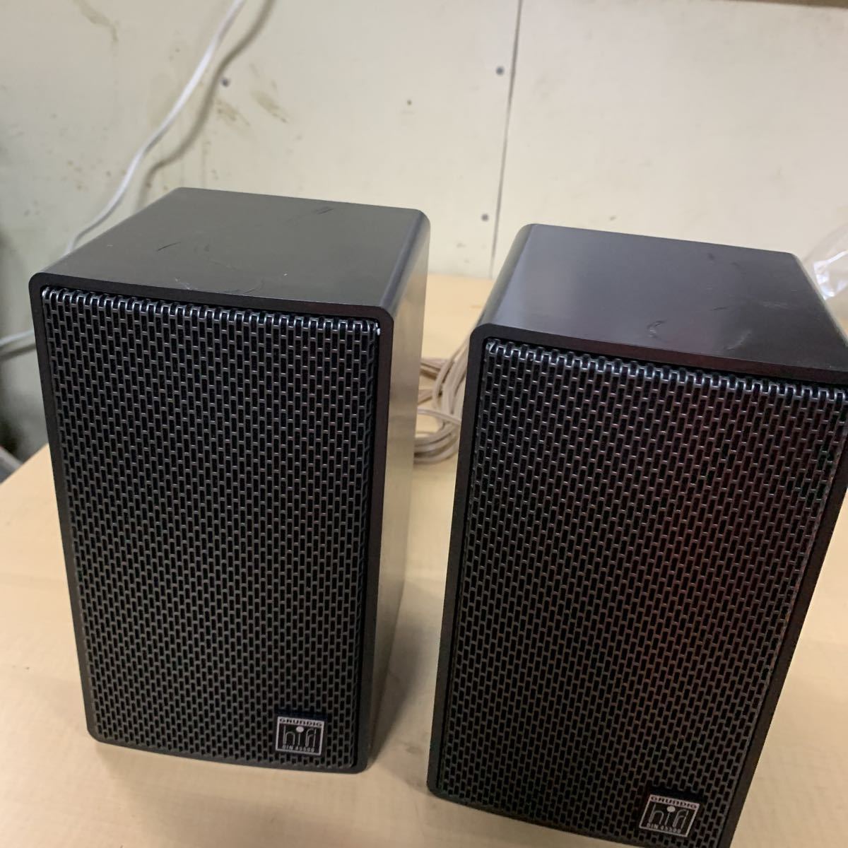 GRUNDIG ドイツ スピーカー ペア 音響 オーディオ グルンデッヒ 中古