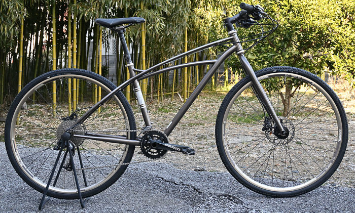 TREK(タイヤ新品)SAWYER(ソーヤー)SRAM 2x10s 20速)ガンメタカラー 