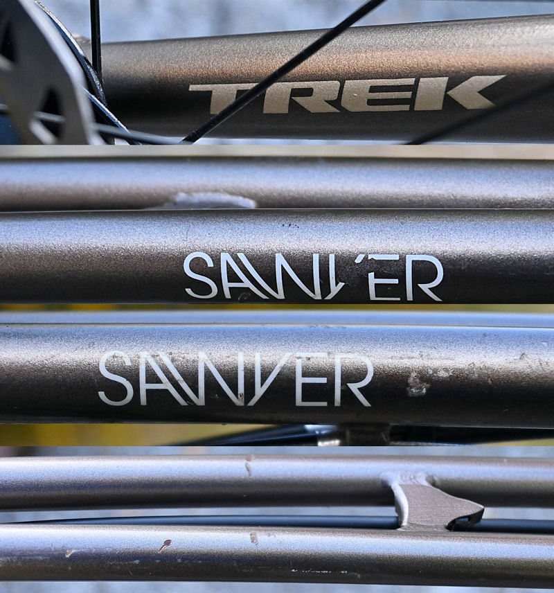 TREK(タイヤ新品)SAWYER(ソーヤー)SRAM 2x10s 20速)ガンメタカラー 