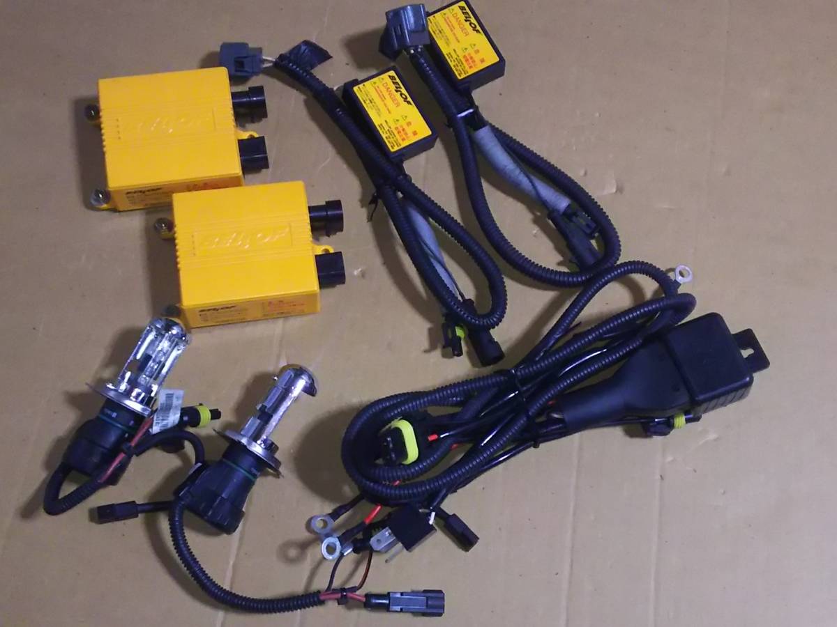 BELLOF 改 中華バーナー(バルブ)対応 HID バラスト イグナイター H4 Hi/Lo 6000K 35W ベロフ ヘッドライト (検 フォグ HB4 H11 LED