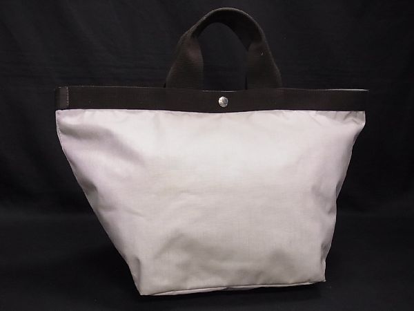 超激得，爆買い 1円 Herve Chapelier エルベシャプリエ コーデュラナイロンL ナイロン シルバー金具 ハンドバッグ 手持ちかばん グレー系 X2096アh(エルベシャプリエ)｜売買されたオークション情報、yahooの商品情 エルベシャプリエ